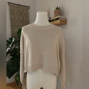 Free People Easy Street Crop Pullover NWT Size XS